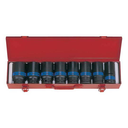 King Tony 3/4"Dr 8pc Deep Impact Socket Set Socket Sets