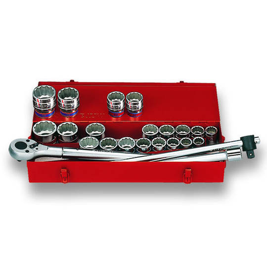 King Tony 3/4" Dr 24 Piece Socket Set Socket Sets Henry & Co