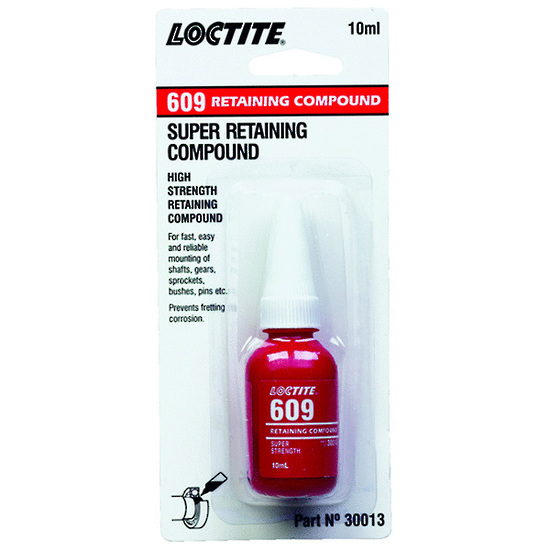 Loctite Retaining Compound 10ml 609 Loctite Henry & Co. Ltd