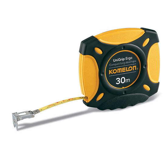 Komelon Gripper 30m Steel Tape Tape Measures Henry & Co. Ltd