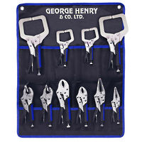 George Henry & Co 10pc Locking Plier Set