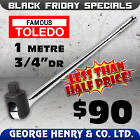 Toledo Heavy Duty Power Bar 3/4dr