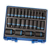 King Tony 1/2"Dr Deep Impact Socket Set 25pc
