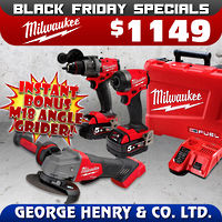 Milwaukee M18FPP2AA3502C 2pc Power Pack