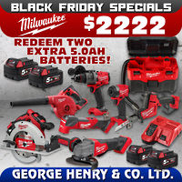 Milwaukee M18 8pc Power Pack