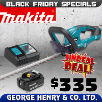Makita DUH607 Hedgetrimmer 5Ah Kit