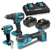 Makita 3pc 6ah 18V LXT Combo Kit