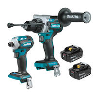 Makita DLX2411T 18V Brushless 2pc Hammer Drill & Impact Driv