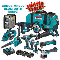Makita DLX1034TX1 10pc 5Ah Combo Kit