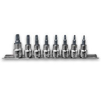 Hans 3/8Dr 8pc T10-T45 Star Bit Skt Set