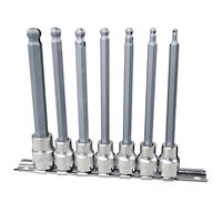 Hans 3/8Dr 7pc 3-10mm Ball End Hex Set