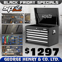 SP Tools 233pc 7 Drawer Tool Chest Kit