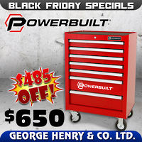 Powerbuilt 7 Drawer Roller Cabinet