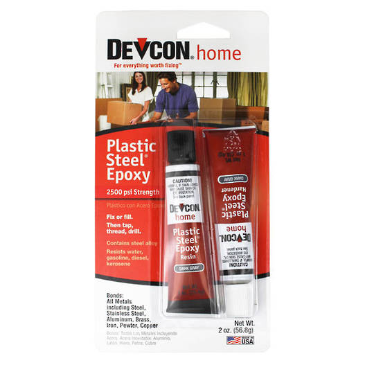 Devcon Plastic Steel Epoxy 2Tube 56.8g Adhesives Henry & Co