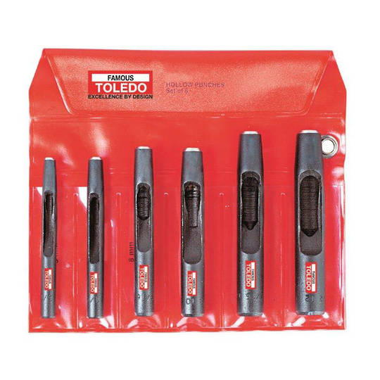 Toledo Hollow Wad Punch Set Punches & Chisels Henry & Co