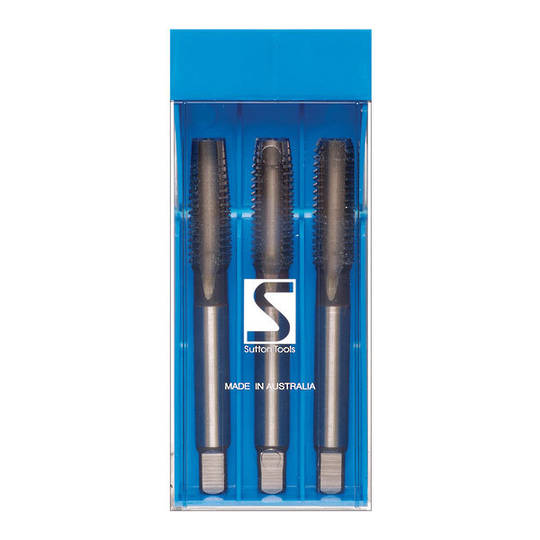 Sutton Tap Set 3 Pce M12 X 1.75 HSS Threading Henry & Co